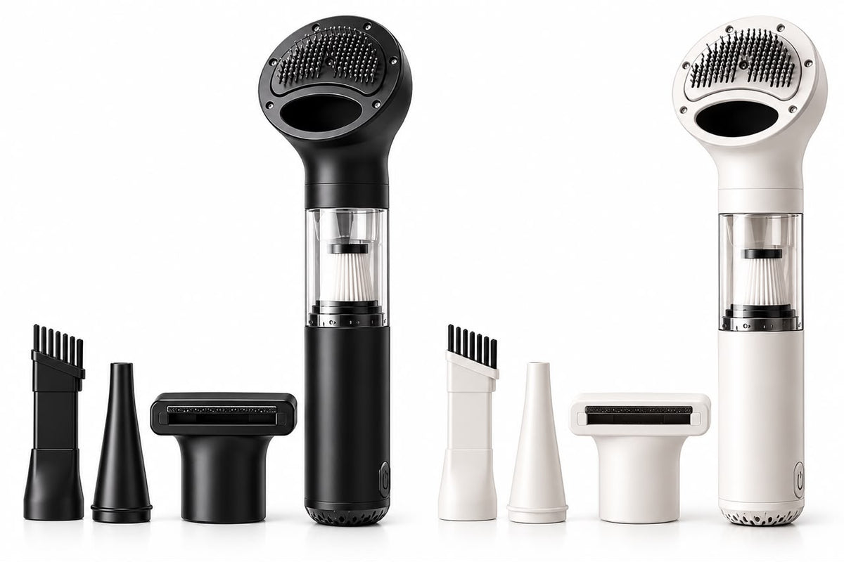 4-in-1 Tierpflege-Vakuum-Set