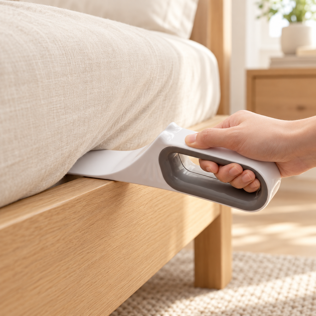 2-in-1 Bed Sheet Tucker & Mattress Lifter