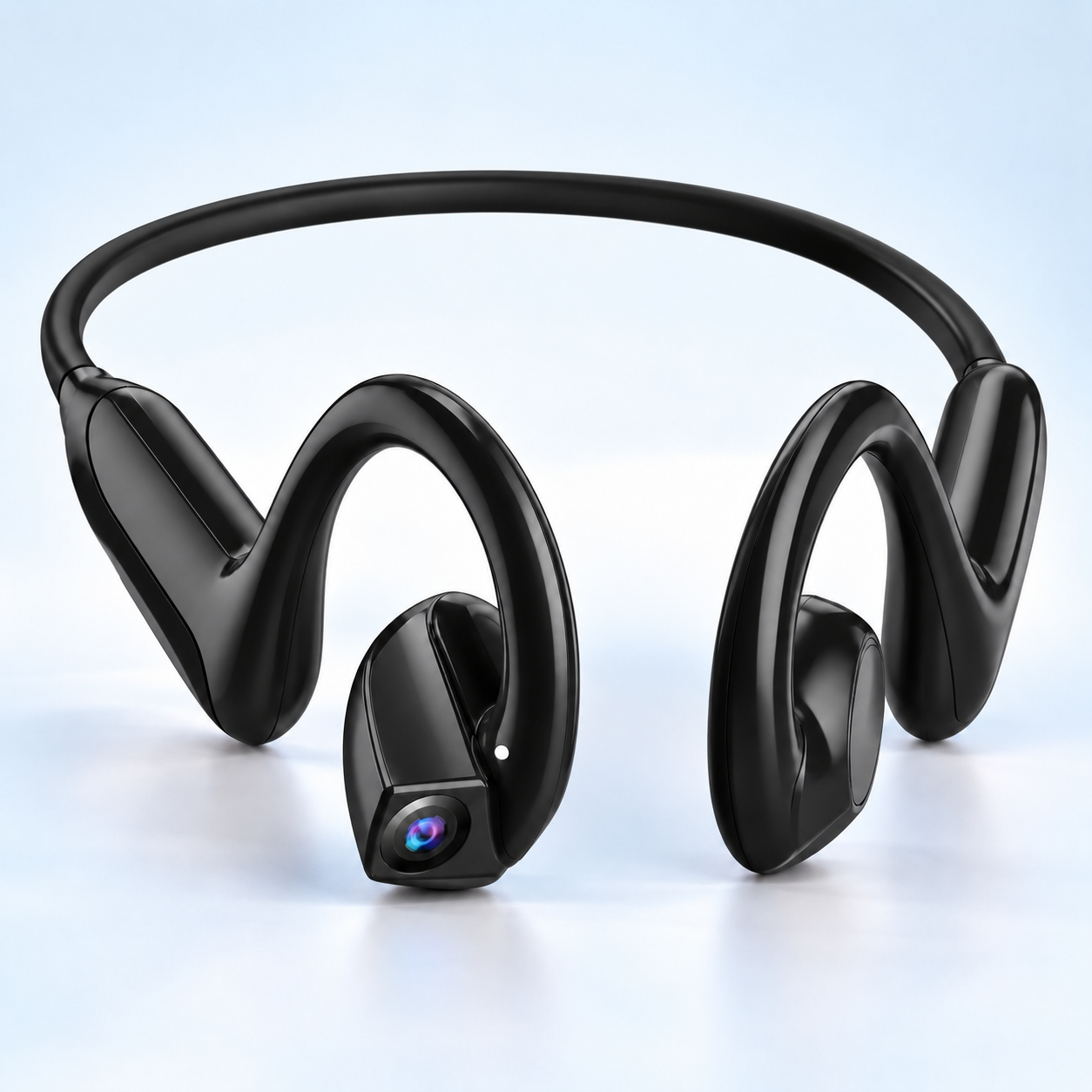 Black EaseTiny E900 camera open-ear headset